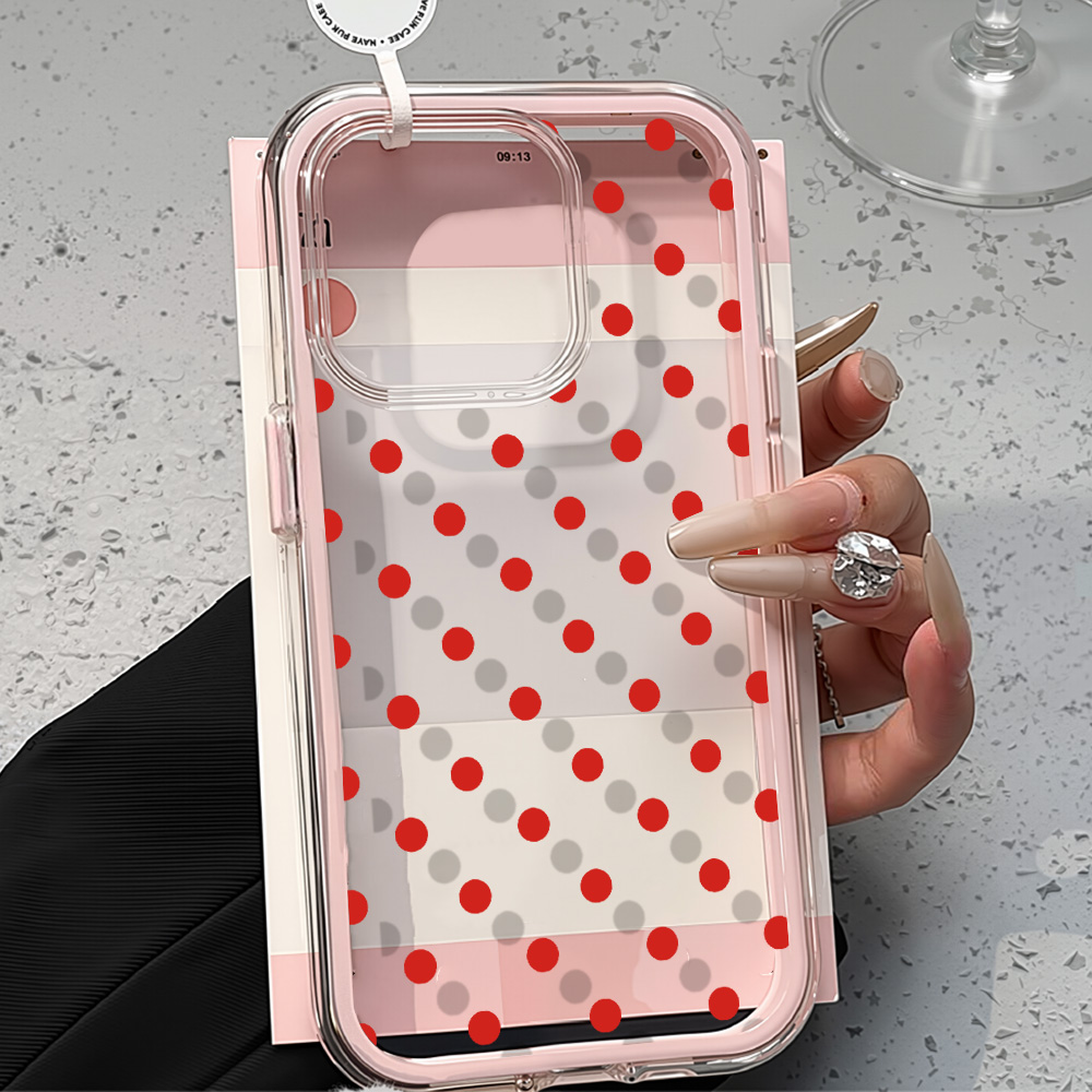 Apple Iphone 15 - Coque transparente souple 2-en-1 avec protection