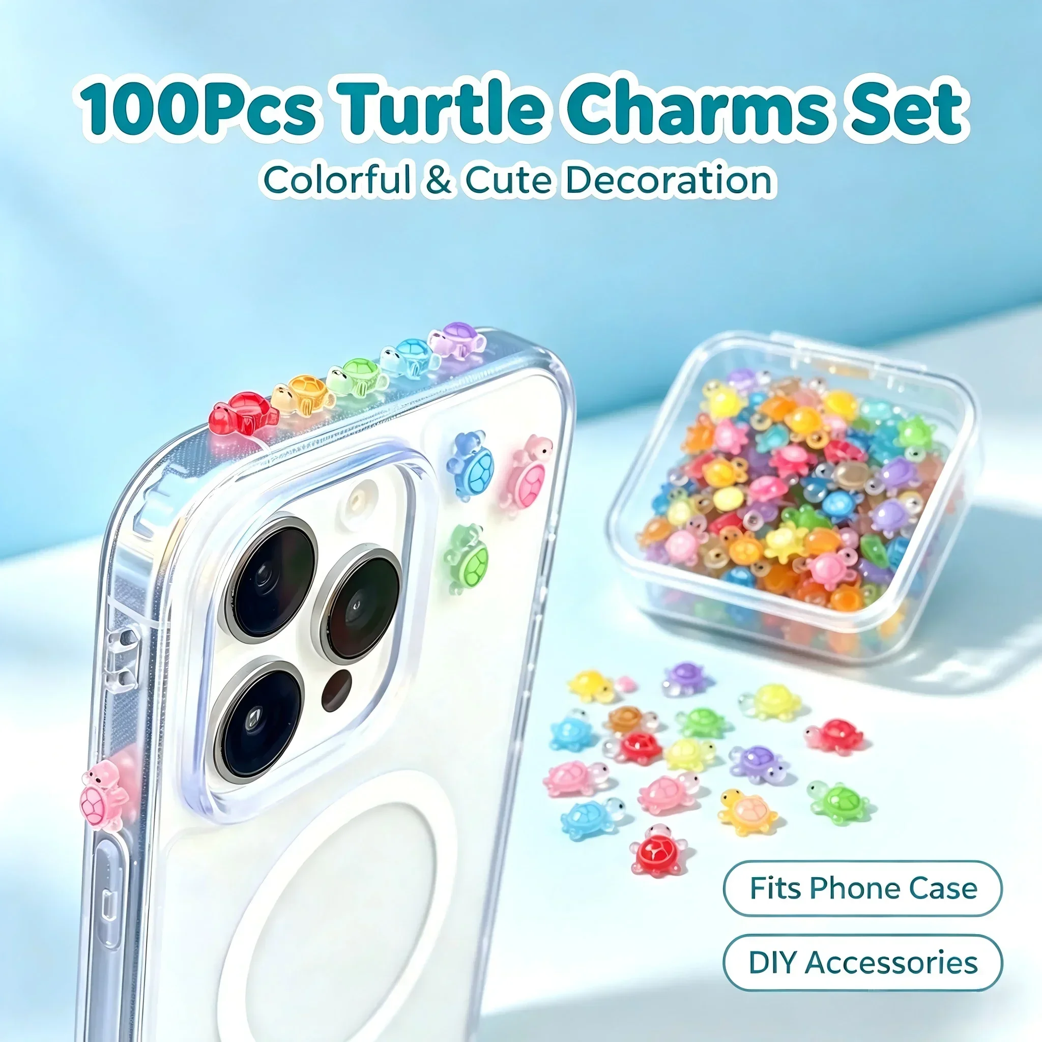 100 pièces/ Breloques en résin - Phone Accessories Charms avis et prix